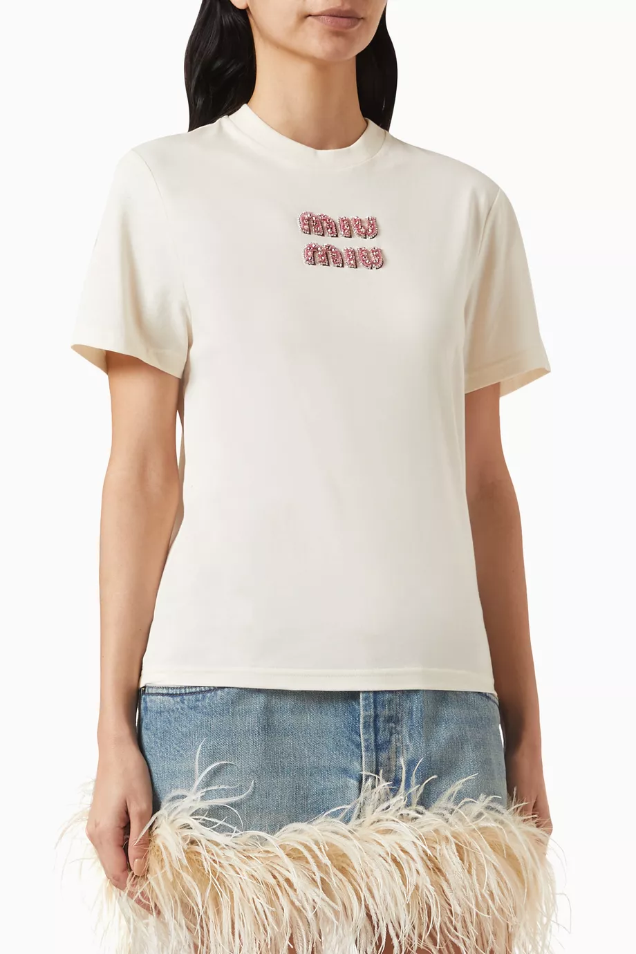 Miu miu t shirt clearance