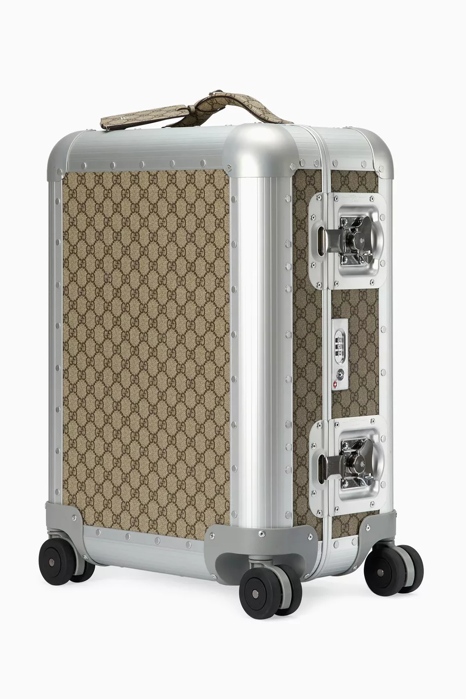 Buy Gucci Neutral Porter Cabin Plus Trolley Bag in Coated canvas For UNISEX Online Ounass Saudi
