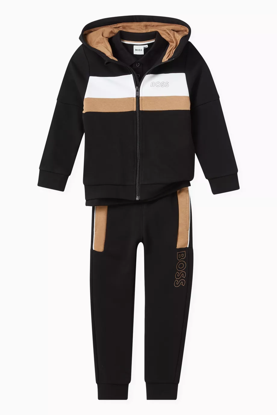 Boys hugo boss tracksuit best sale