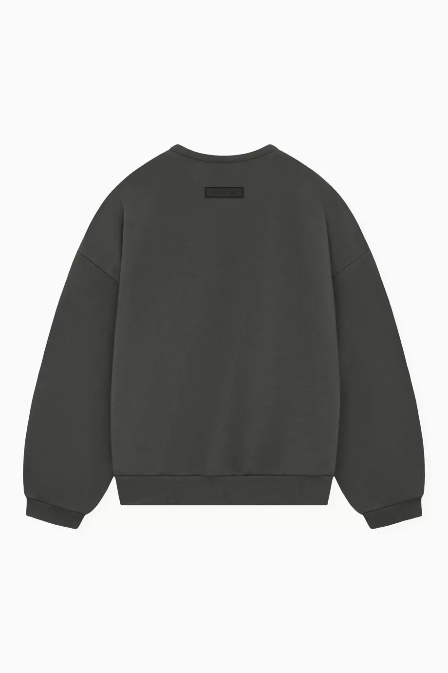Buy Fear of God Essentials Black Crewneck Sweatshirt in Cotton fleece For UNISEX Online Ounass Saudi
