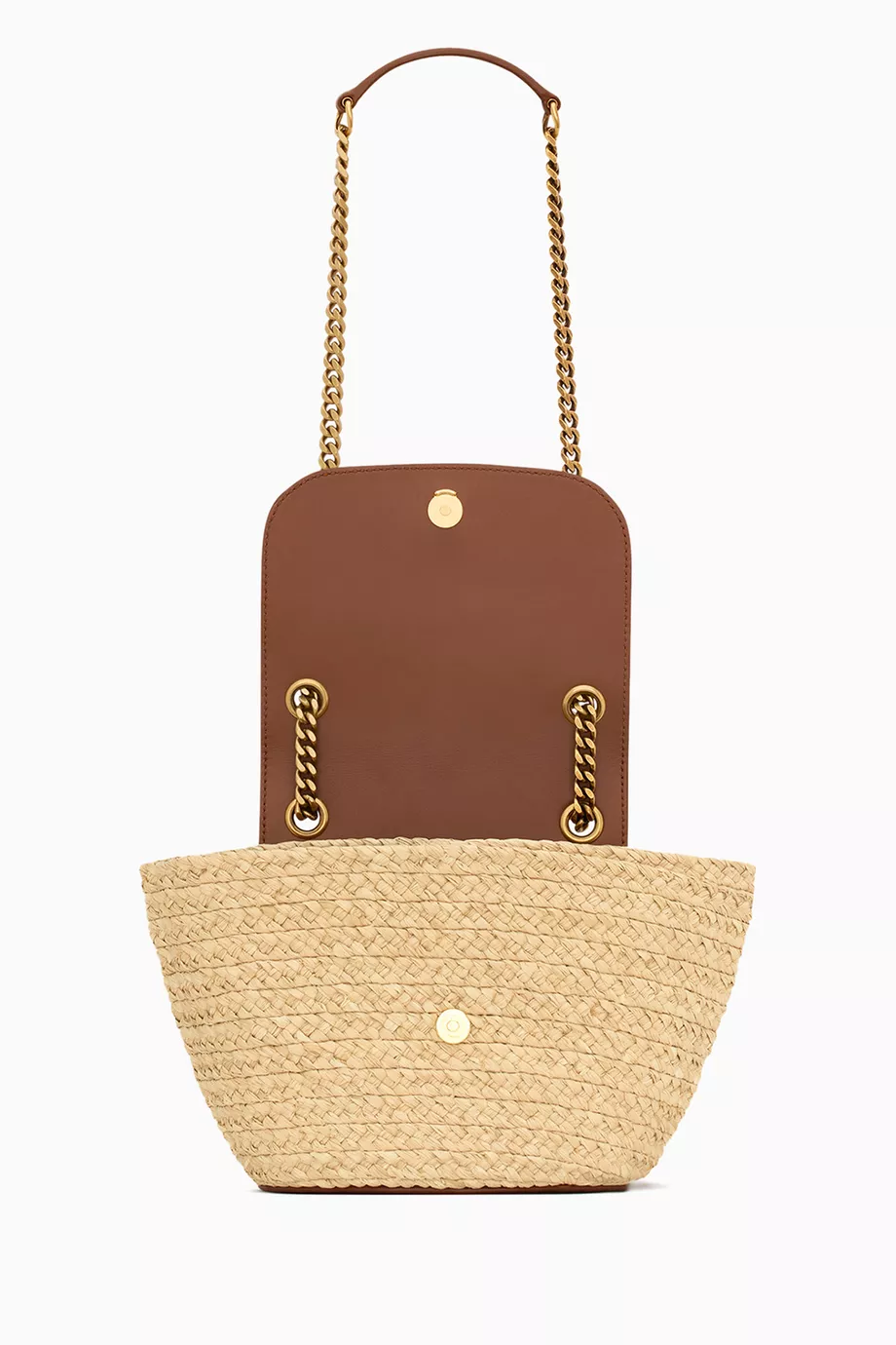 Saint Laurent＊ミニ manon raffia/Vegetable tanned leather mini Manon in raffia | Saint Laurent | YSL US