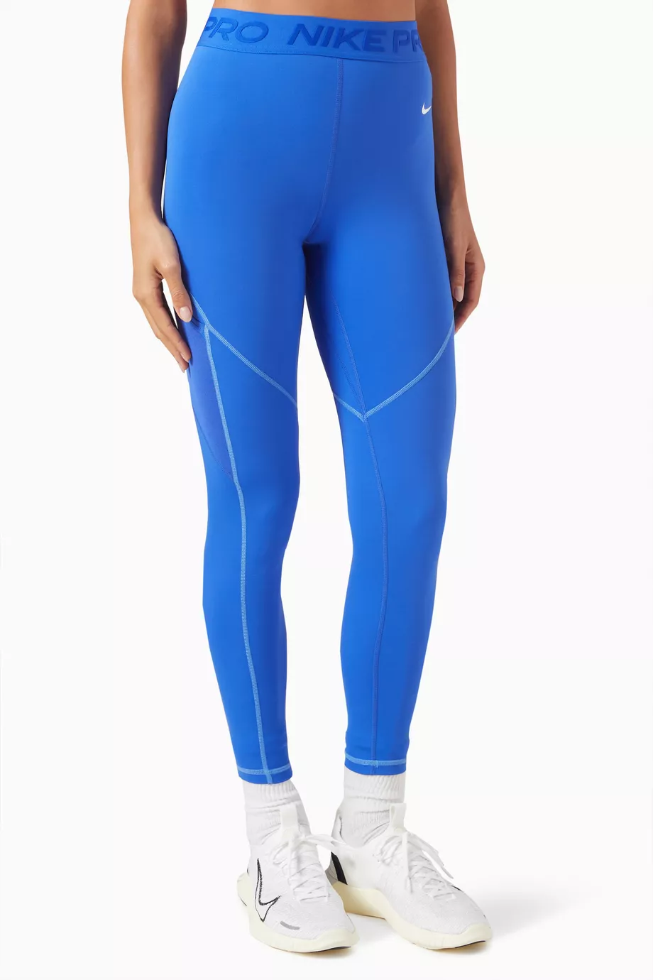 Off white nike leggings blue hot sale