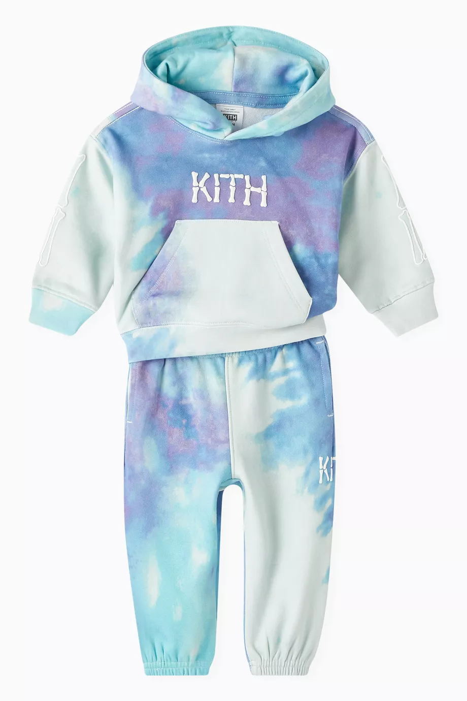 Buy Kith Blue Baby Skeleton Hoodie in Cotton For UNISEX Online Ounass Saudi