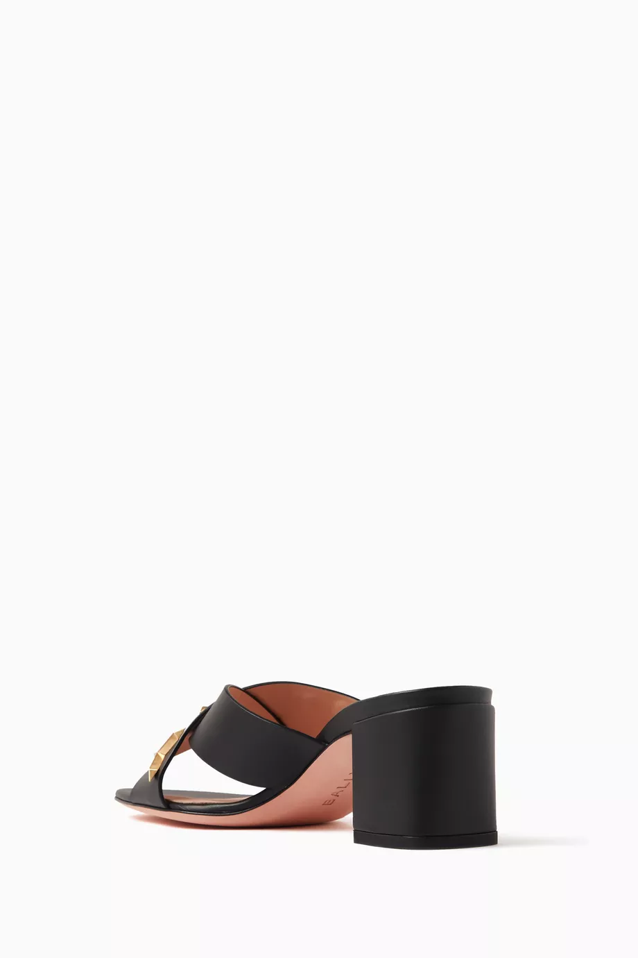 Buy Bally Black Larise 55 Sandals in Leather For Women Online