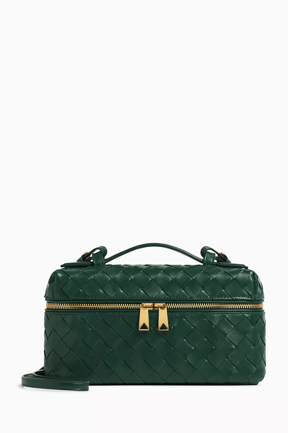 25SS new/BOTTEGA VENETA Bang Bangバニティバッグ Bag Green Buy Bottega Veneta Green Bang Bang Vanity Case in