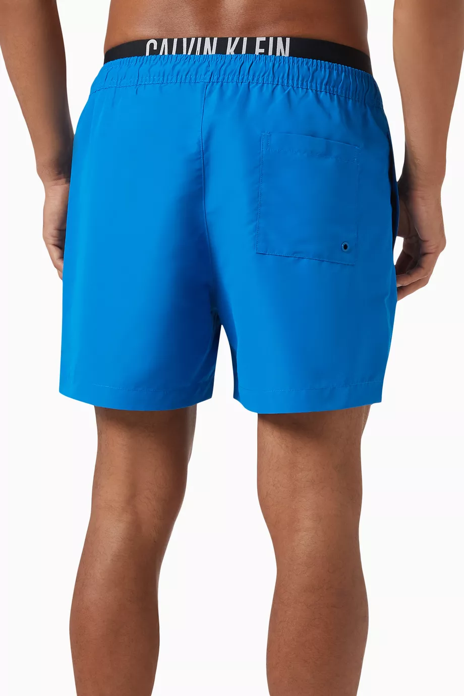 Calvin klein blue swim shorts clearance