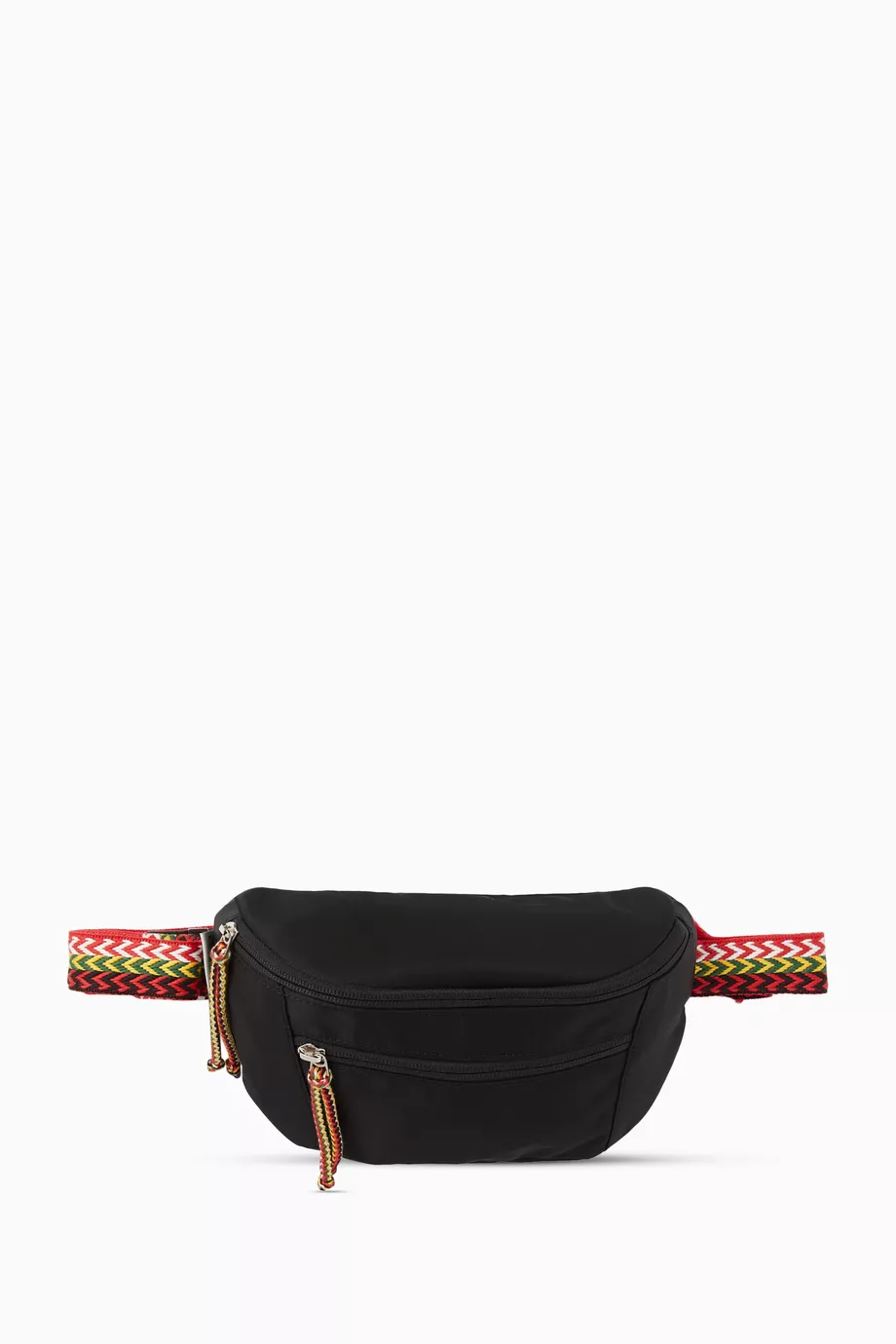 【関税&送料込】Lanvin Black Nylon Curb Belt Bag Lanvin Black Nylon Curb Belt Bag – LOZURI®