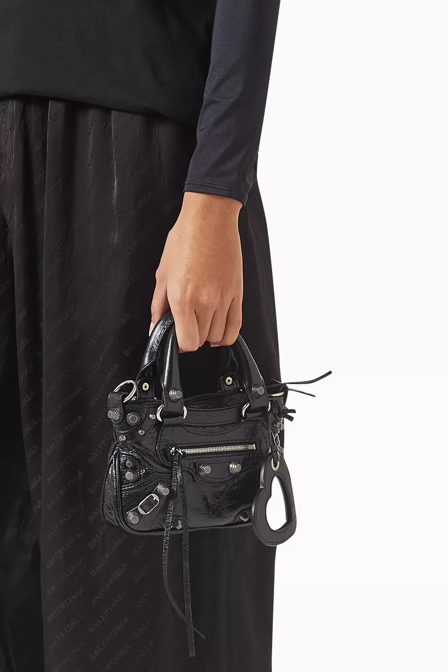 Balenciaga - Neo Cagole City leather bag black - The Corner 