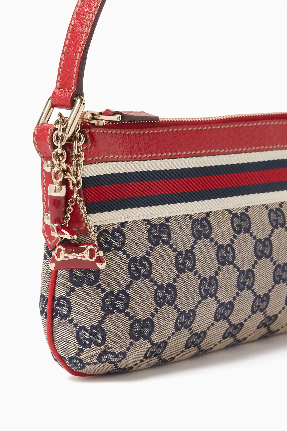 Buy Gucci Pre Loved Multicolour Jolicoeur Pochette Bag in GG Canvas For UNISEX Online Ounass Saudi