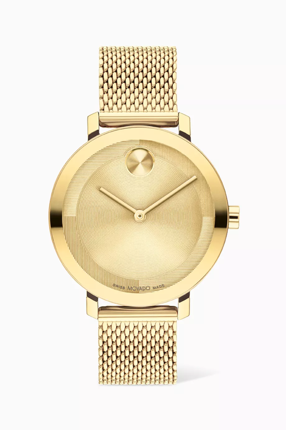 Movado watch bold gold clearance