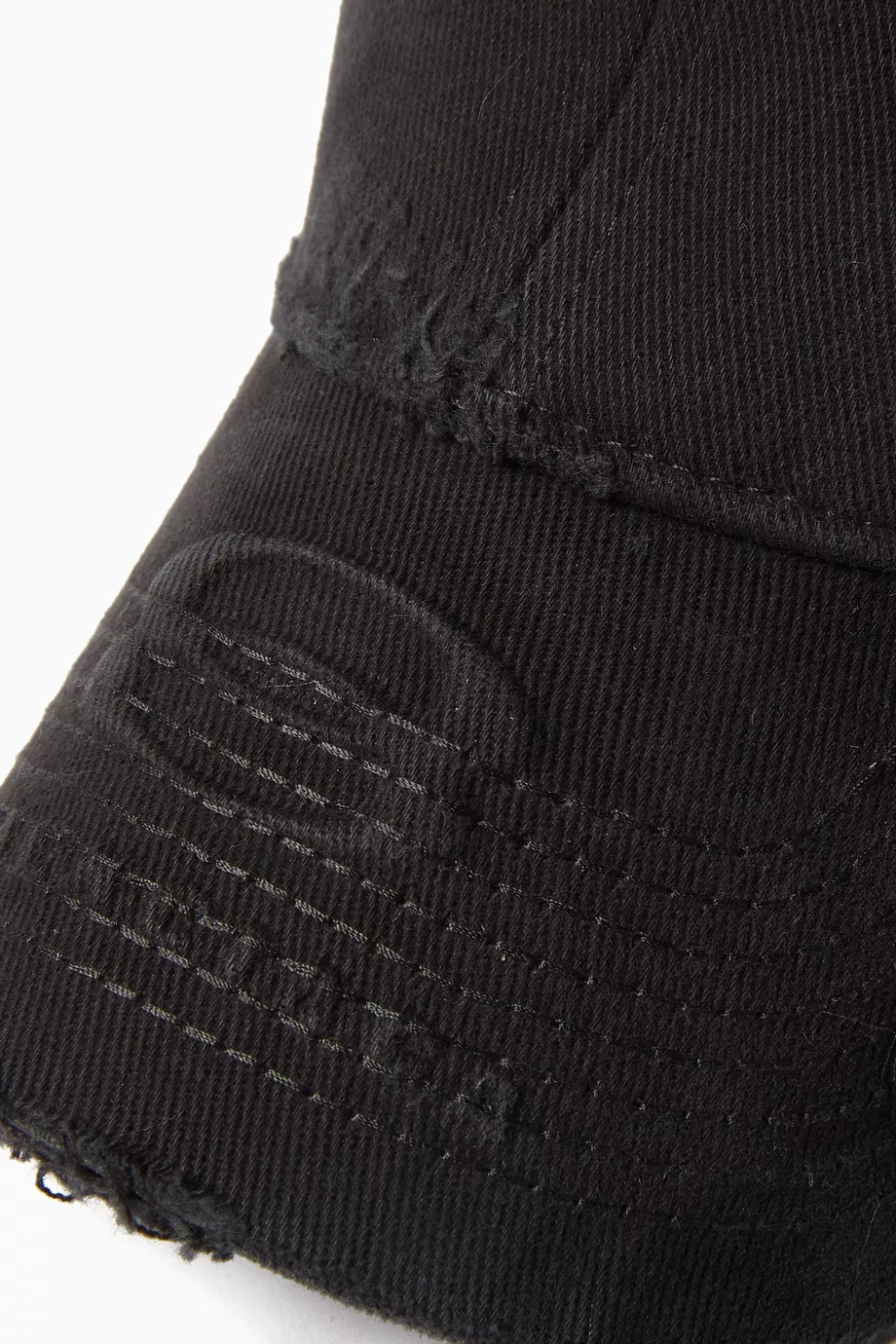 Buy Balenciaga Black Unity Sports Icon Embossed Cap in