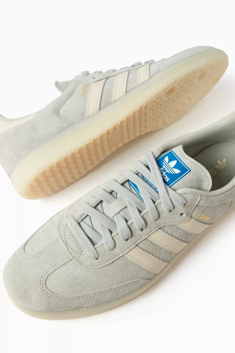 Buy adidas Grey Samba OG Sneakers in Suede For Men Online | Ounass Saudi
