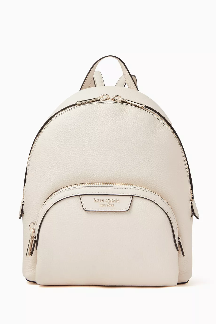 Buy Kate Spade New York White Small Hudson Backpack in  display picture 3
