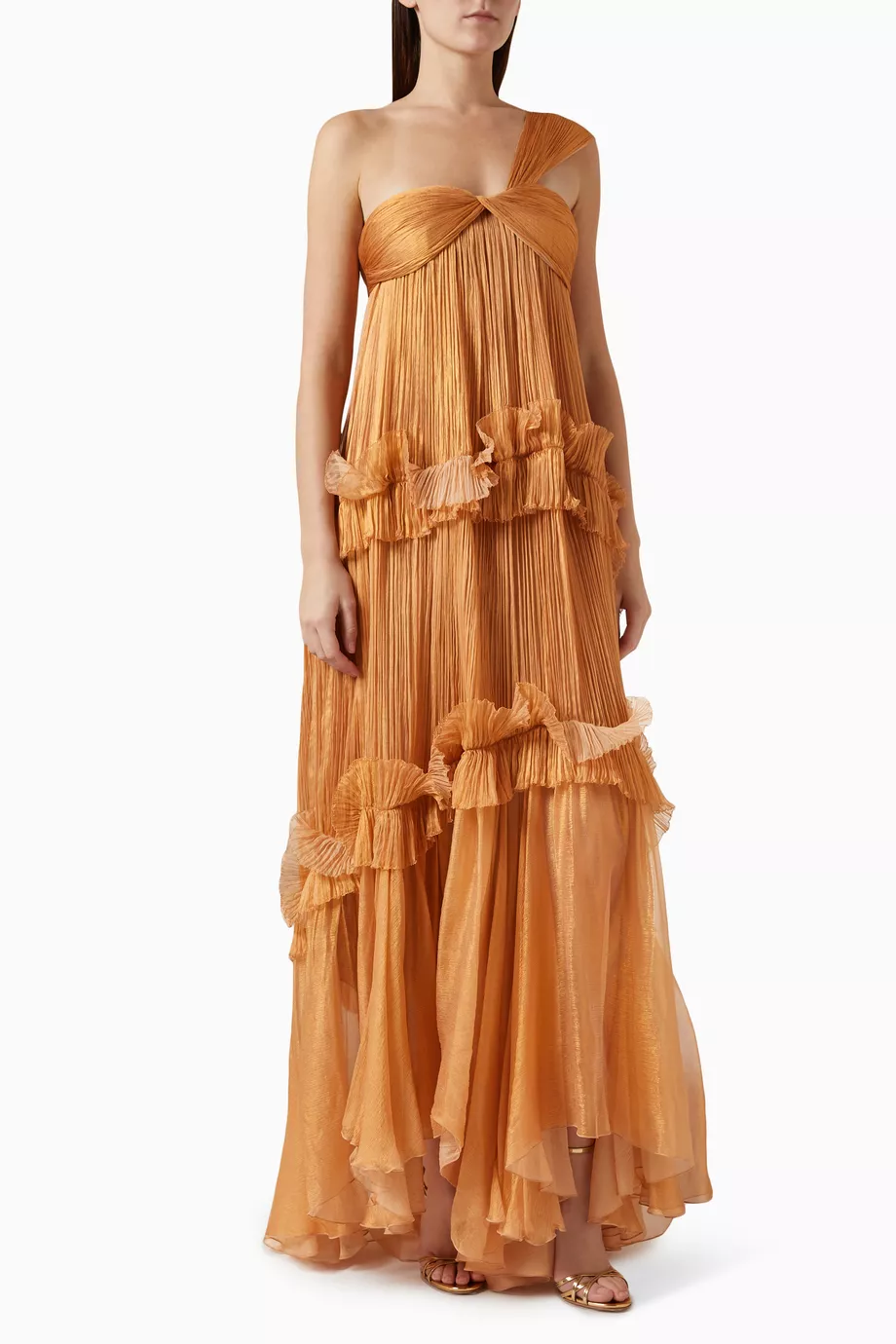ワンピースその他 MARIA LUCIA HOHAN Women Dresses 24016BRONZE Orange Orange Maria Lucia Hohan Dresses for Women | Lyst