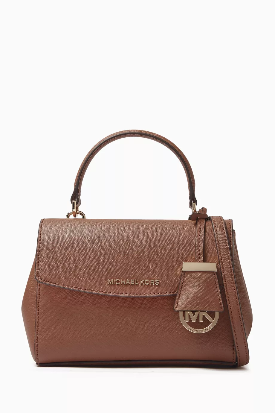 Extra-small Ava Crossbody Bag in Saffiano Leather
