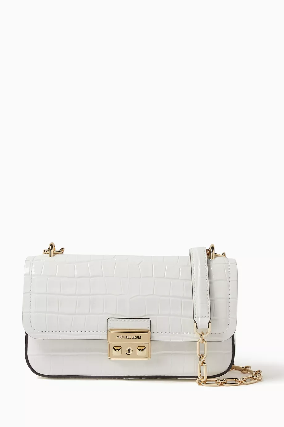 Small white michael kors crossbody store