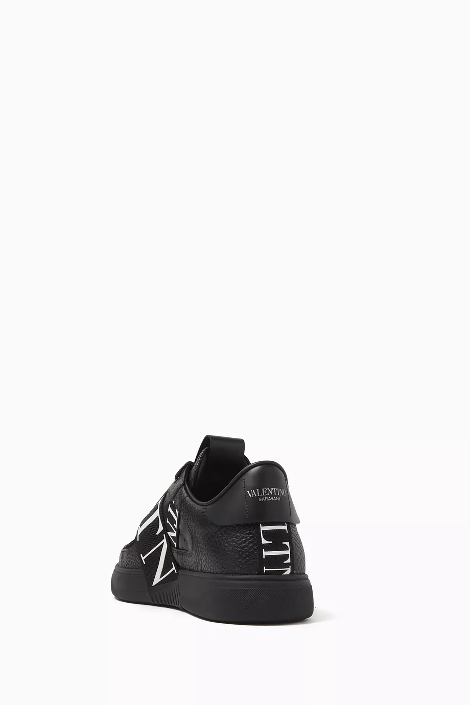 Buy Valentino Garavani Black Valentino Garavani VLTN 7 Sneakers in Leather For Men Online Ounass Saudi