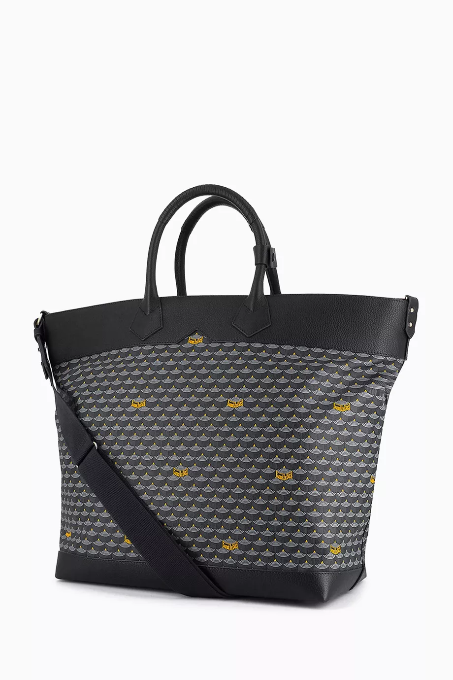 Buy Faure Le Page Grey Carry On 36 Tote Bag in Coated canvas Leather For UNISEX Online Ounass Saudi