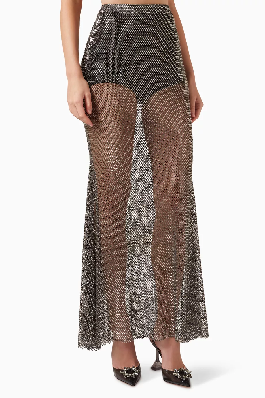 Rhinestone skirt king best sale