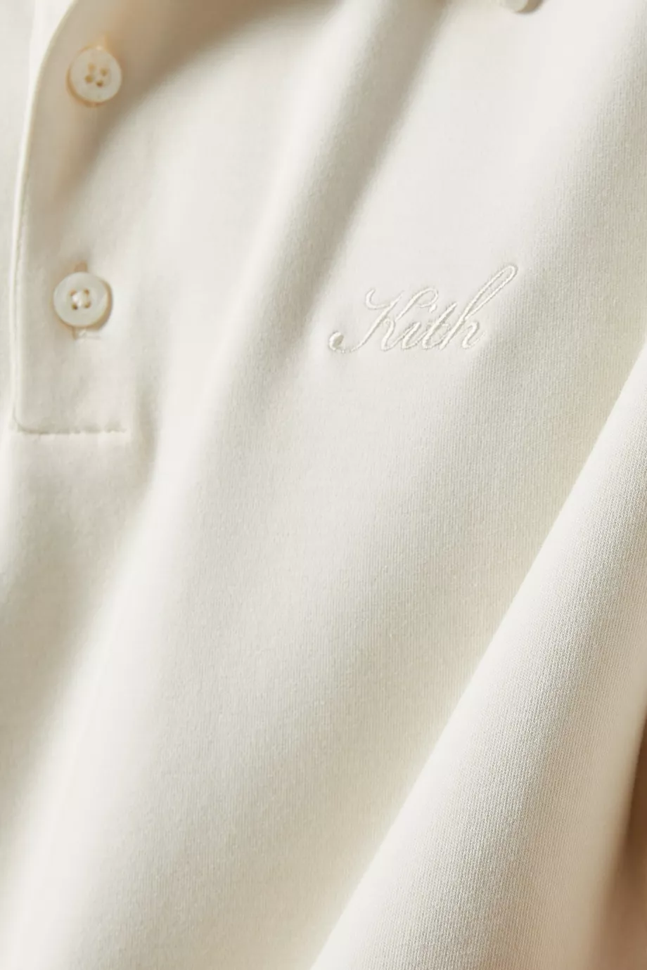 トップス Kith 22SS Crystal Washed Graham Polo Kith Crystal Wash Interlock Graham Polo - Mystery