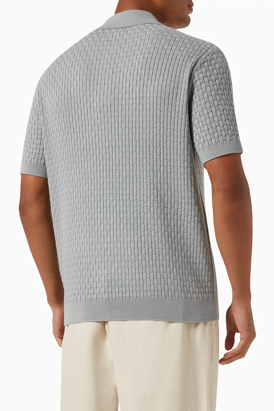Kith Baby Tilden Polo - Heather Grey