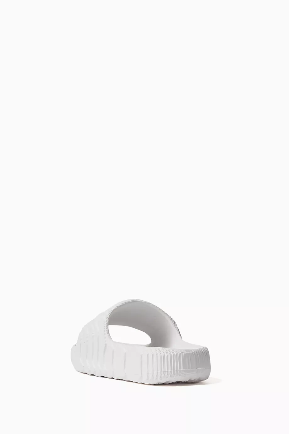 All white slides mens top