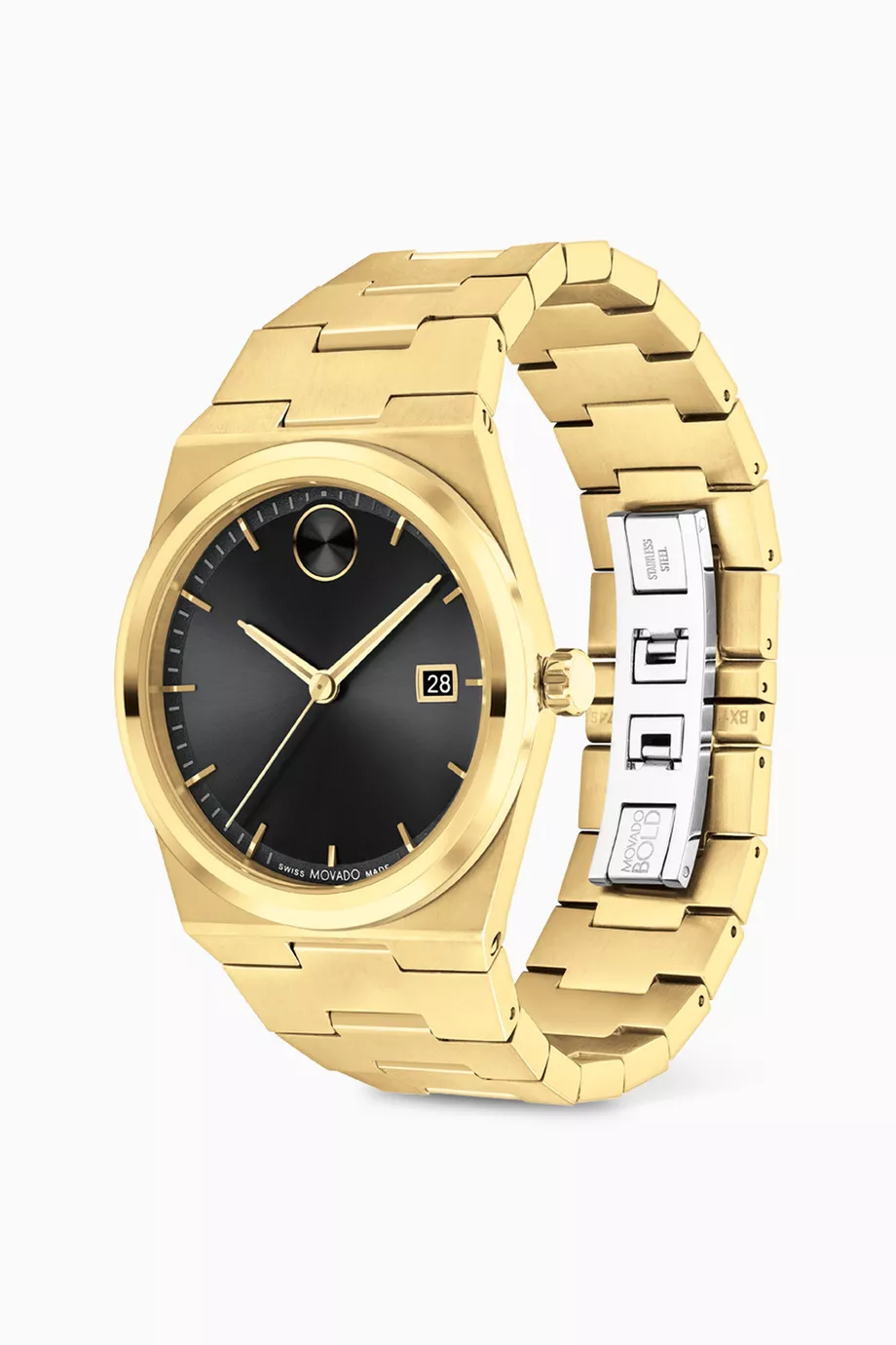 Mens gold movado shop