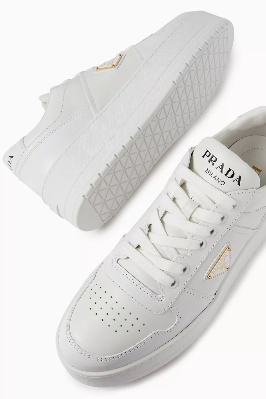 Prada sneakers white womens 2025
