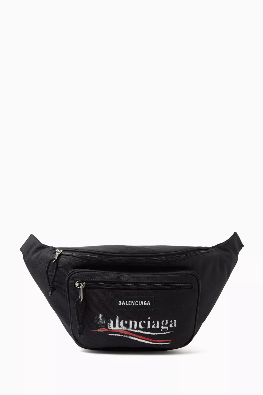 Buy Balenciaga Black Explorer genuine Belt Bag