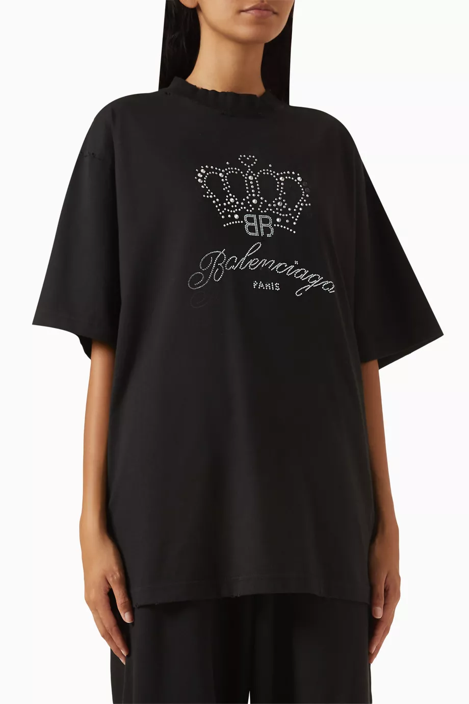 Balenciaga Bb Motel T-Shirt Medium Fit | Saks Fifth Avenue