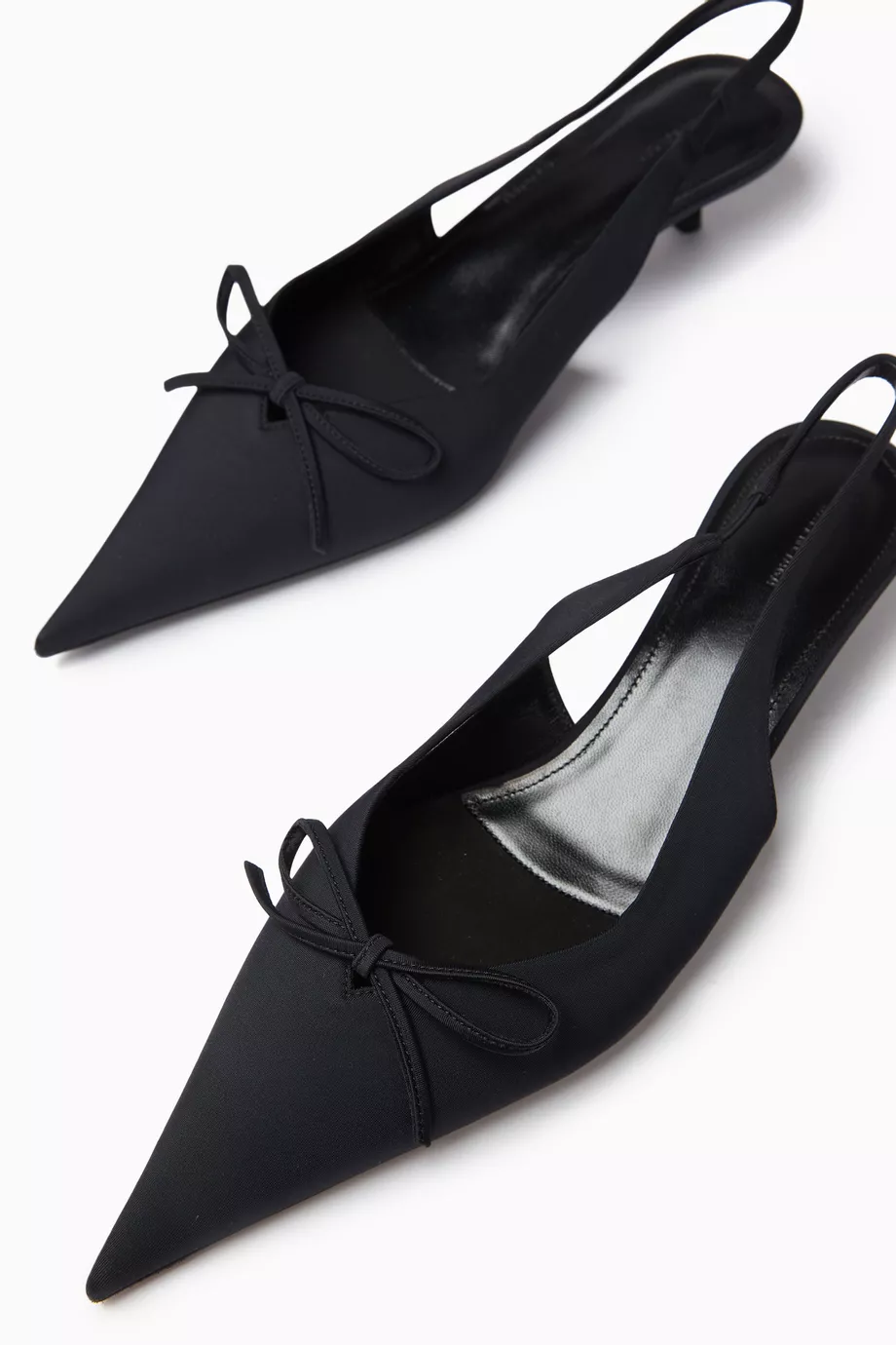 靴 BALENCIAGA KNIFE SLINGBACK SATIN MULE 36 ファッション BALENCIAGA KNIFE SLINGBACK SATIN MULE