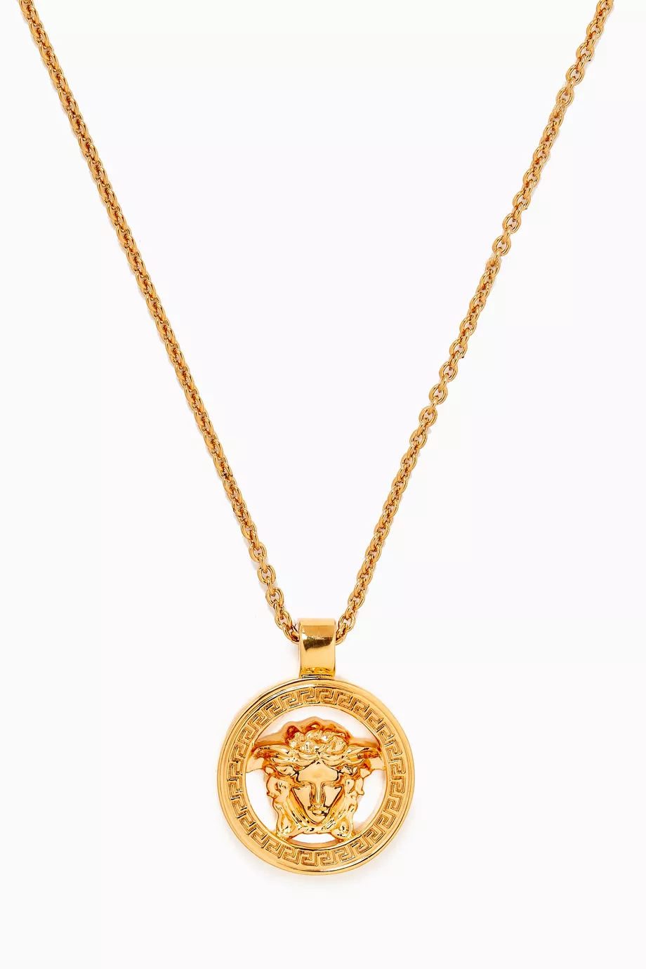 Buy Versace Gold Medusa '95 Pendant Necklace For Women Online