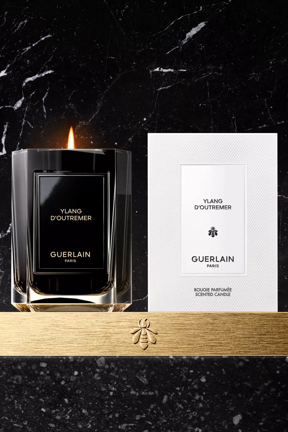 未使用 Guerlain YLANG D'OUTREMER 香り付き220g Buy Guerlain Ylang D'Outremer Candle, 220g For UNISEX Online