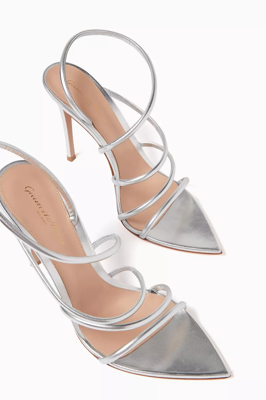 Gianvito rossi silver sandals online