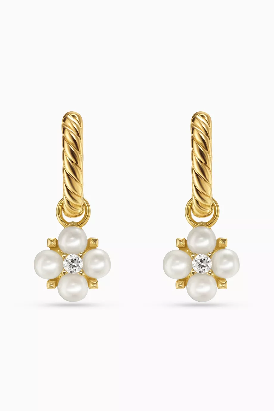 Buy David Yurman Yellow Petite Modern Renaissance Pearl Diamond