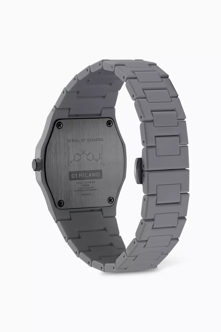 Buy D1 Milano Grey Akebia Polycarbon Watch, 37mm For Men Online