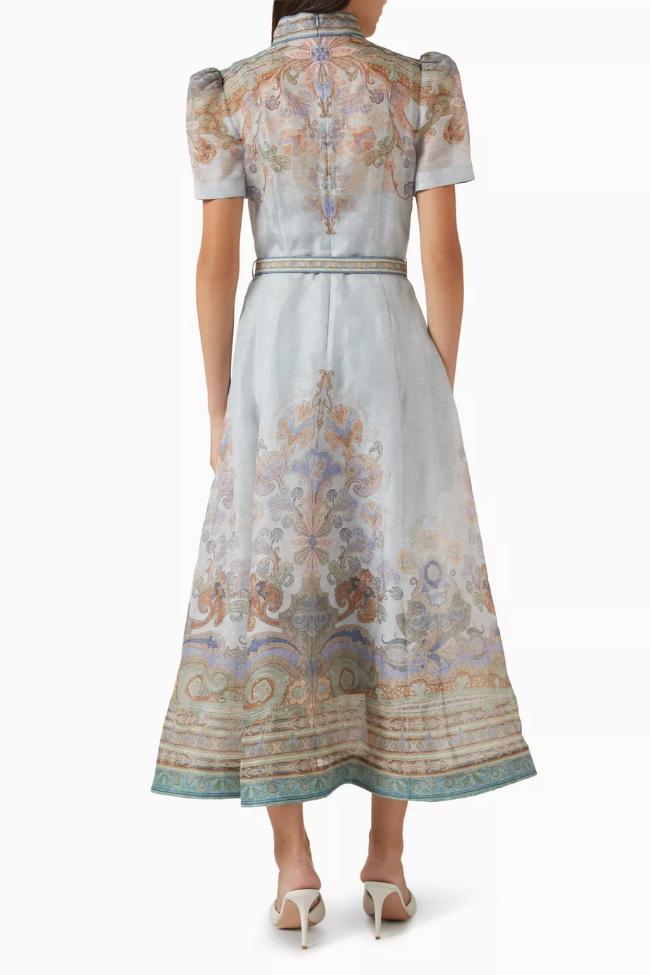 knee length dresses for ladies Eden Belted Midi Dress – Club21.com