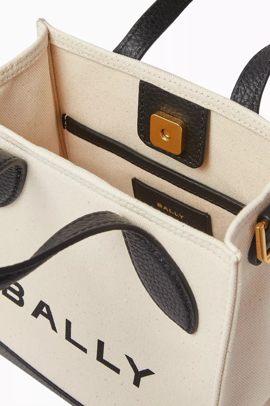 Bally canvas tote bag discount