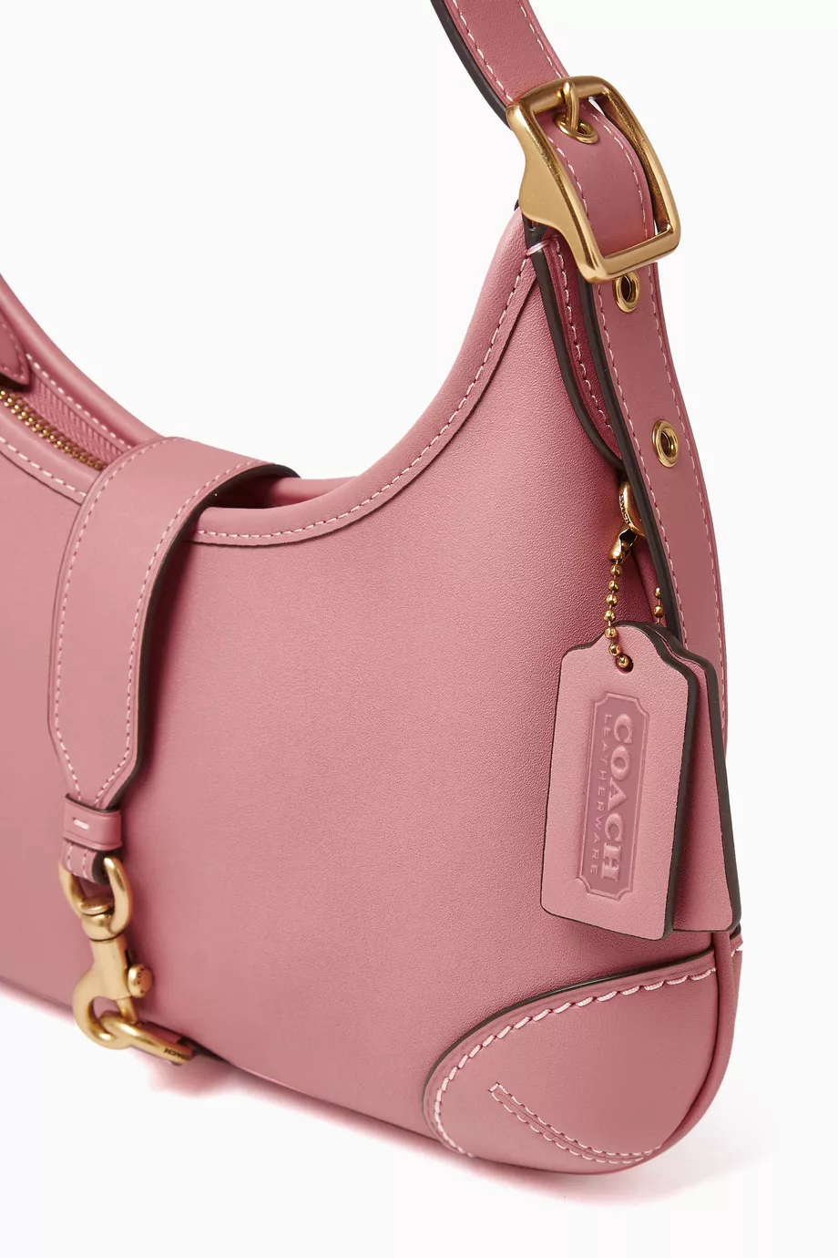 Buy Coach Pink Hamptons Hobo Bag in Glovetanned Leather For Women Online Ounass Saudi