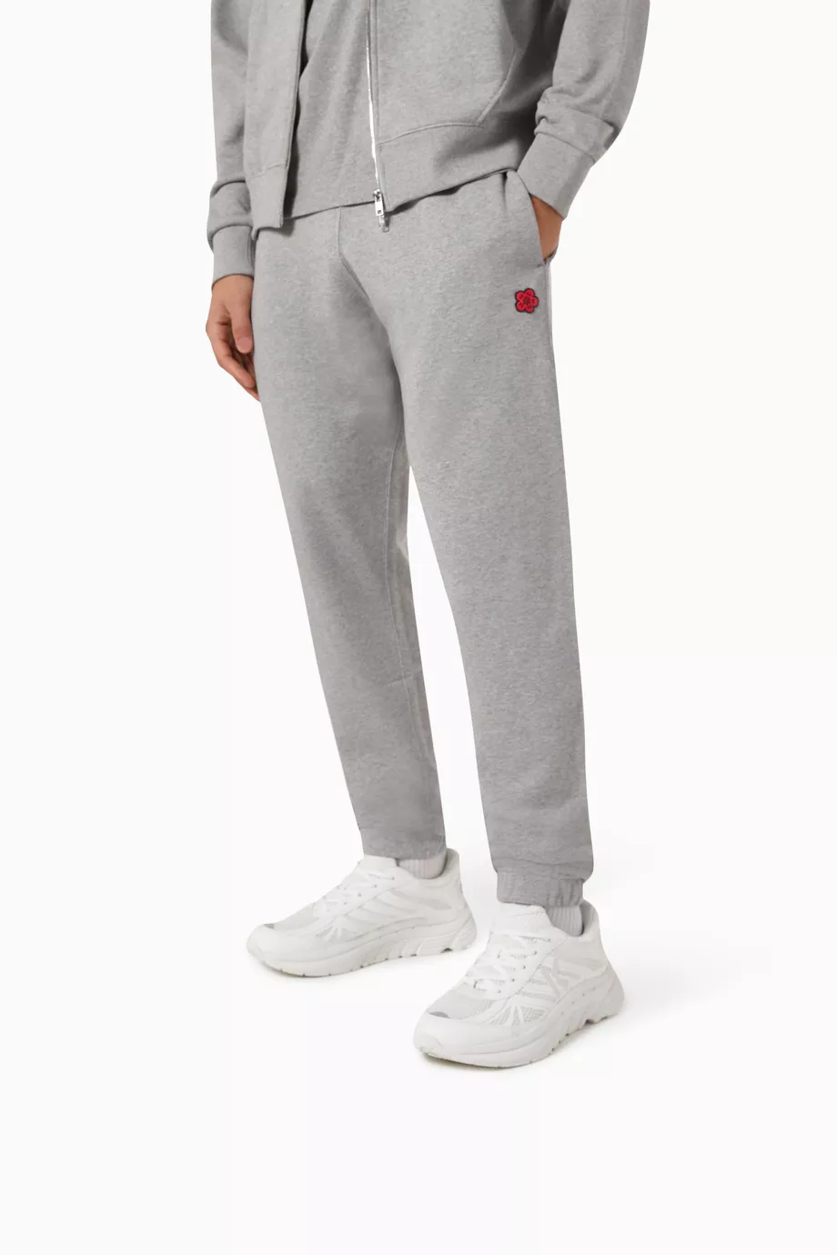 Buy KENZO White Pace Sneakers in Mesh For Men Online