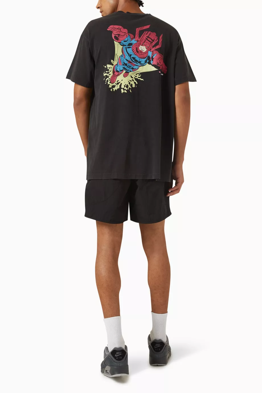 Buy Kith Black x Marvel Galactus Vintage T-shirt in Cotton