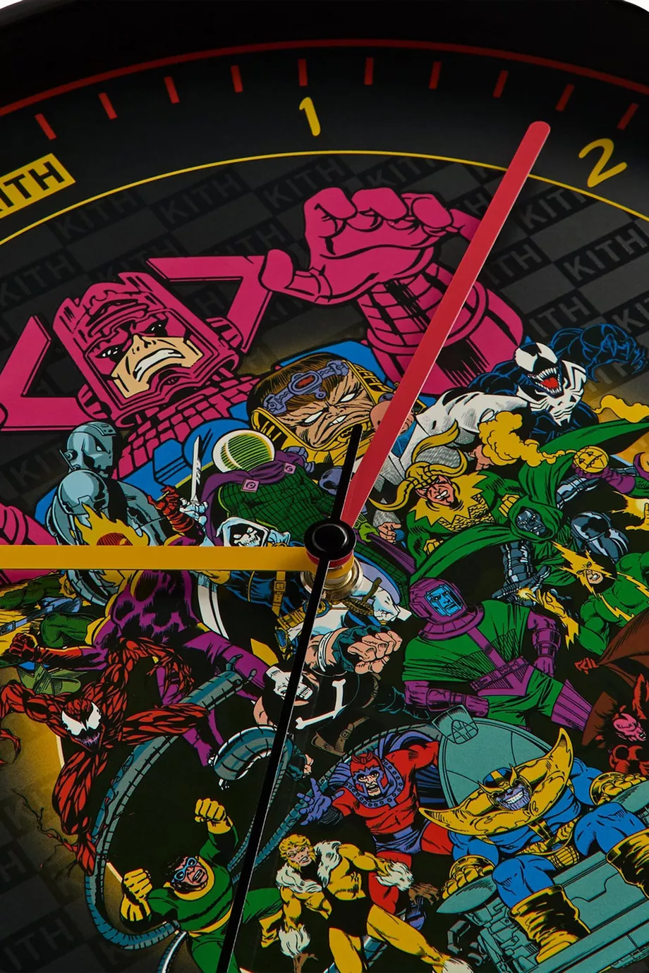 インテリア時計 Marvel Kith Super Villains Team Up Clock インテリア時計 Marvel Kith Super Villains Team Up Clock KITH x