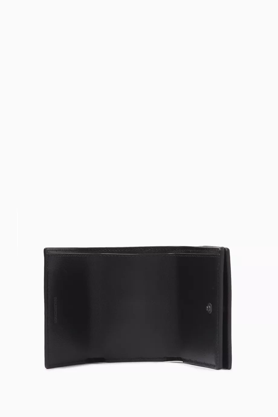 Buy Balenciaga Black Mini Le City Wallet in Arena Lambskin