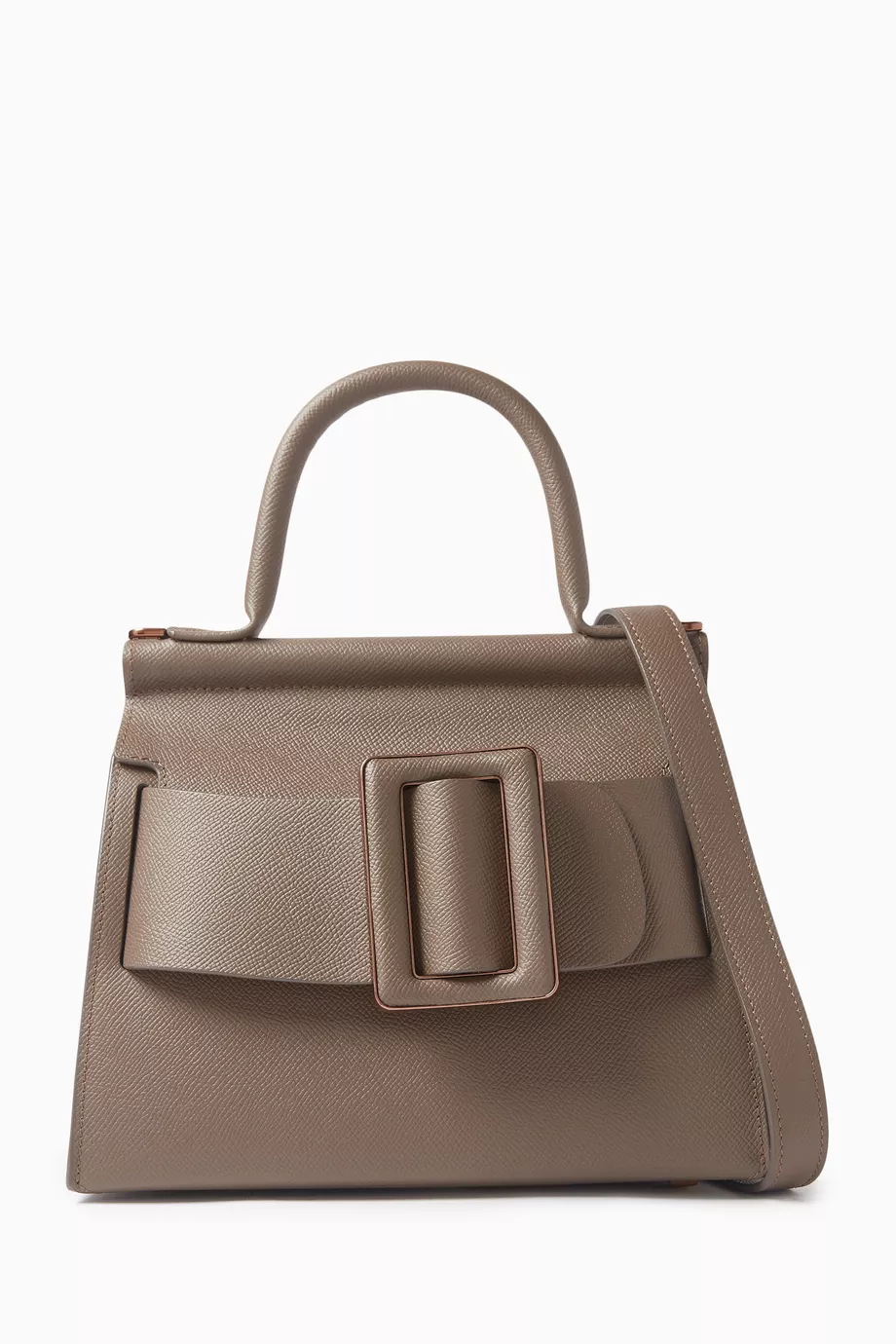Buy BOYY Brown Karl 24 Top-handle Bag in Epsom Leather For Women