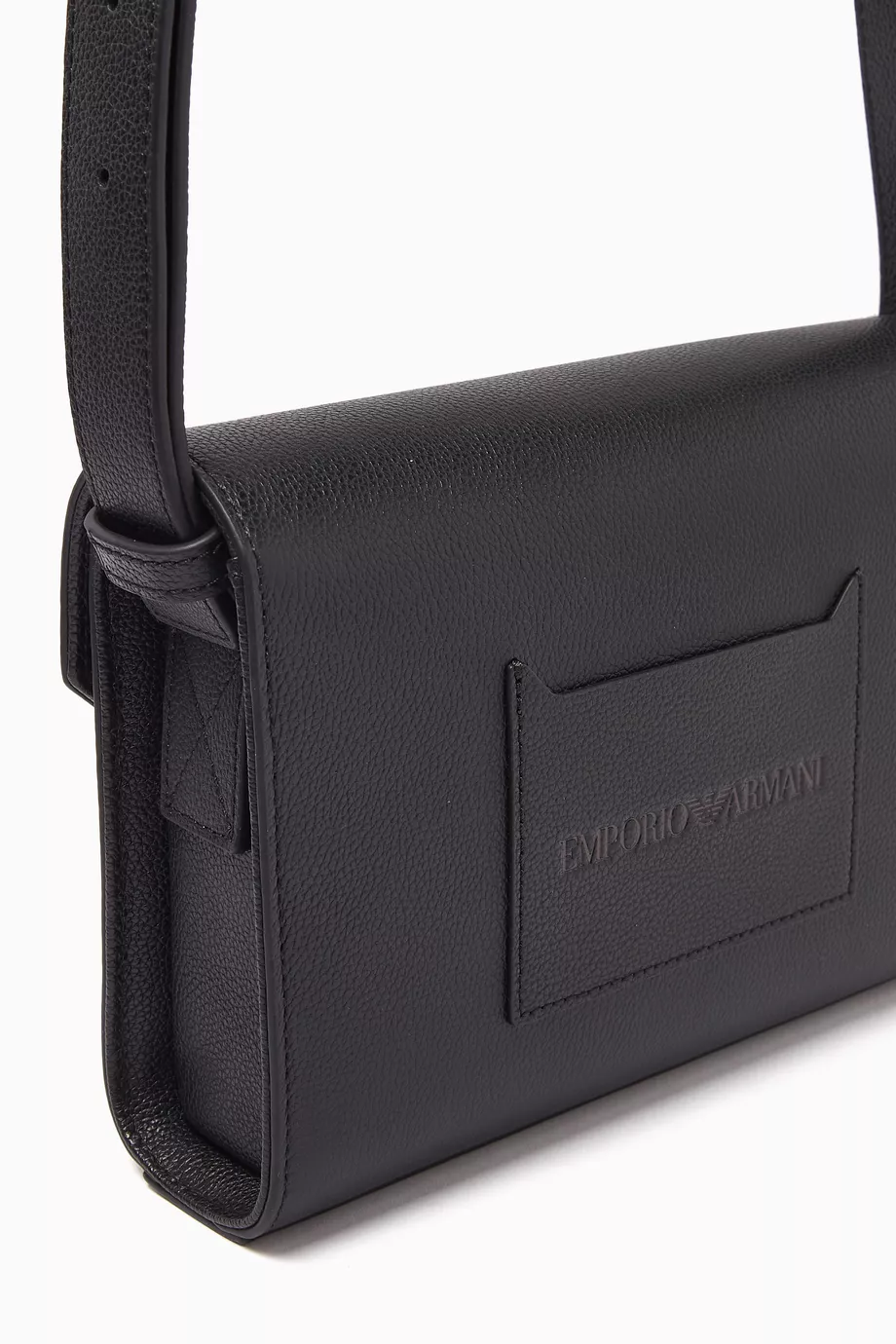 バッグ 00s EMPORIO ARMANI leather shoulder bag Emporio Armani WOMEN'S SHOULDER BAG Black - Free delivery over