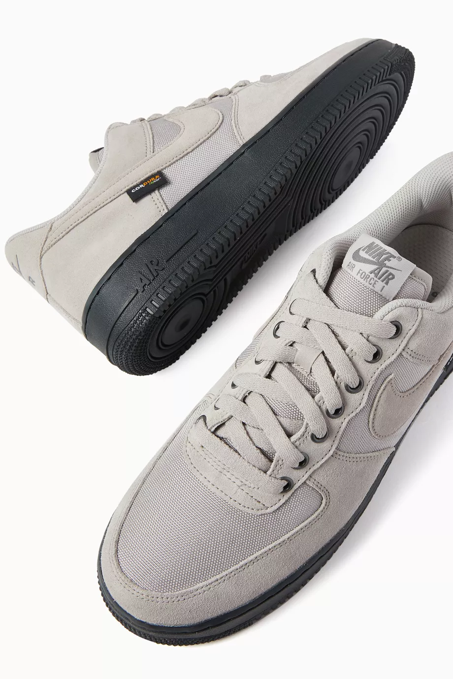 Buy Nike Grey Air Force '07 Sneakers in Suede For Men Online