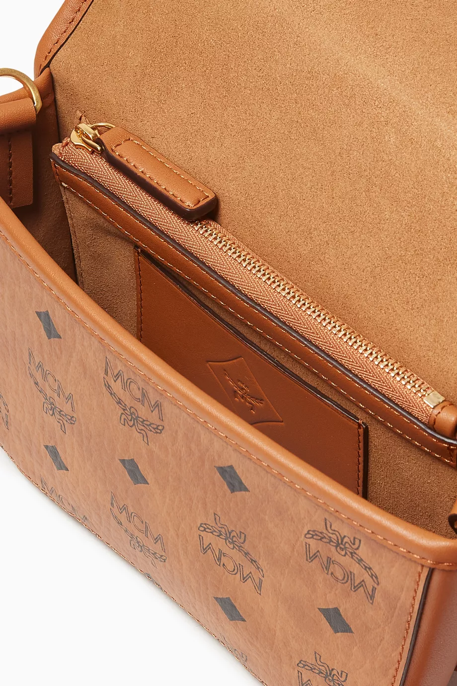 [MCM]★韓国人気★Aren Visetos messenger bag Medium Aren Messenger Bag in Visetos Black | MCM ®CA