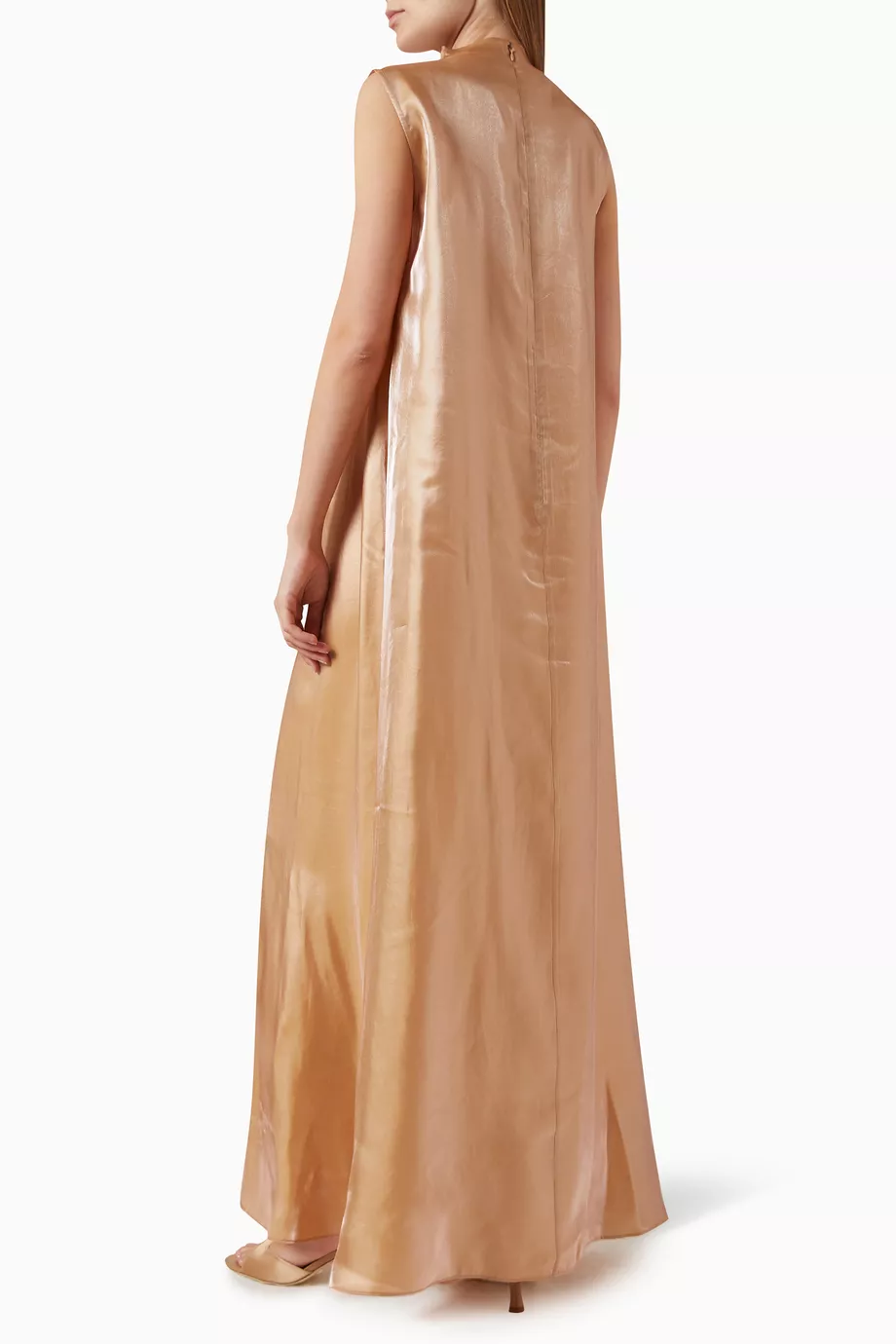 Buy Staud Pink Araya Maxi Dress in Viscose Blend For Women Online | Ounass  Saudi