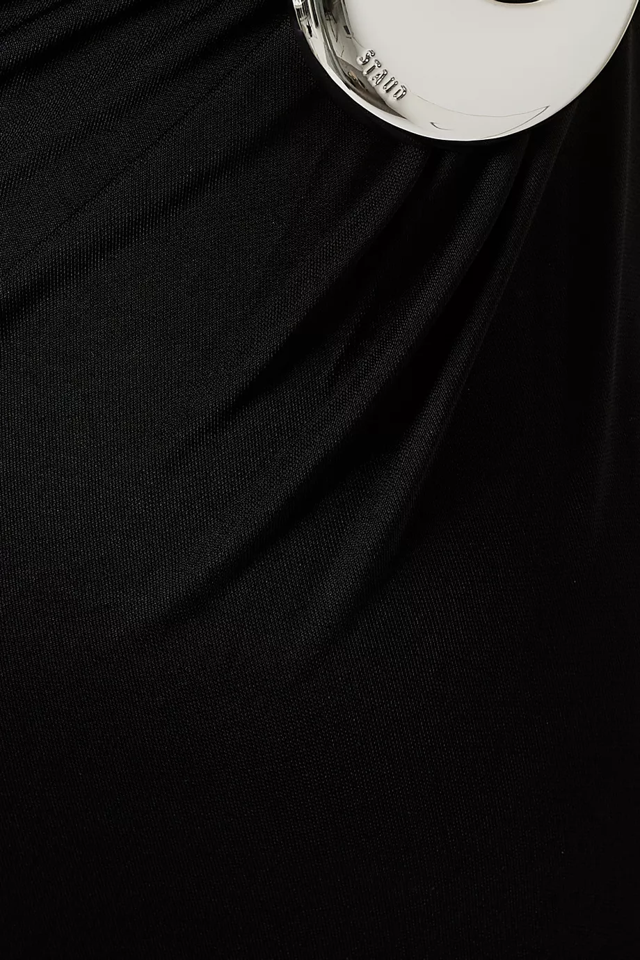Buy Staud Black Zenith One-shoulder Maxi Dress in Jersey For
