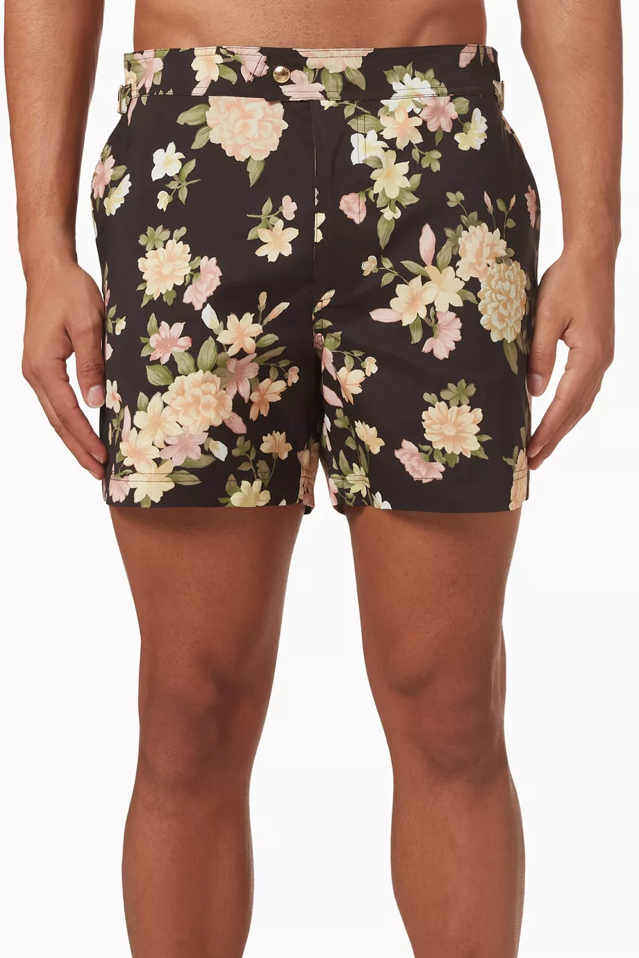 Buy TOM FORD Multicolour Hendrix Floral Swim Shorts For Men